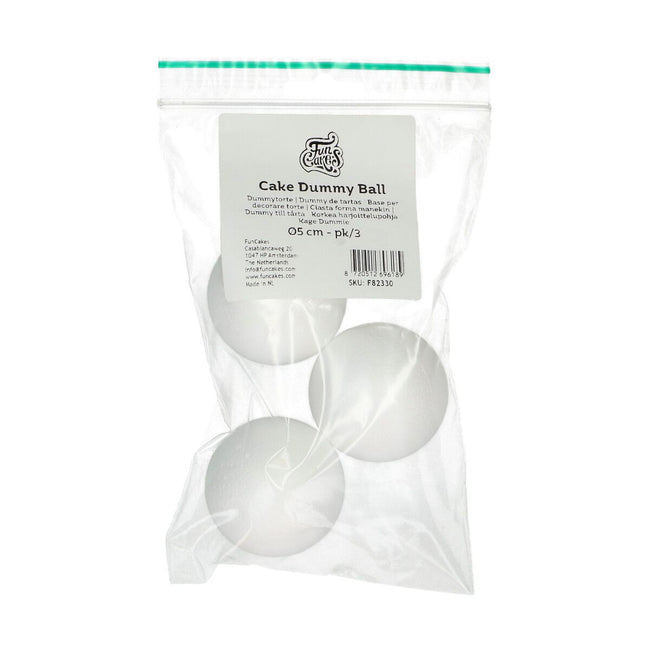 Dummy Spheres 5cm Pk 3