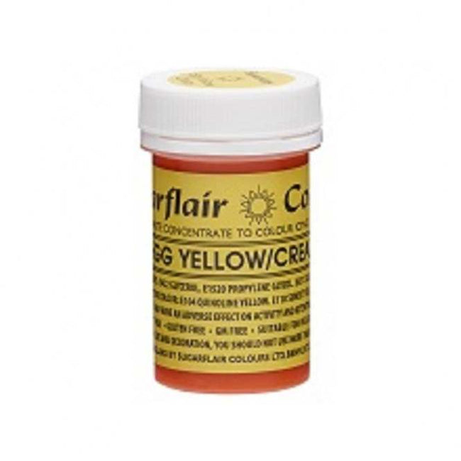 Egg Yellow /Cream SugarFlair Gel paste 25g