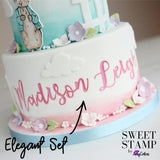 Elegant SWEET STAMP Upper & Lower Case