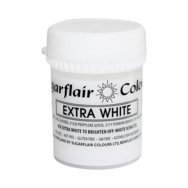 Extra White  SugarFlair Gel paste