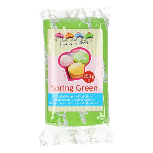FunCakes Sugar Paste Spring Green 250g