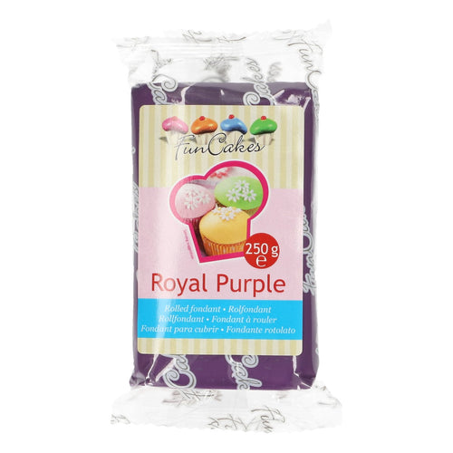 FunCakes Sugar Paste Royal Purple 250g