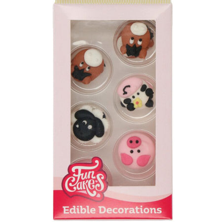 Cute Bear with Number 9 Edible Toppers - (20 Toppers)