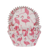 Flamingo  Cupcake Cases Pk 50 HOM