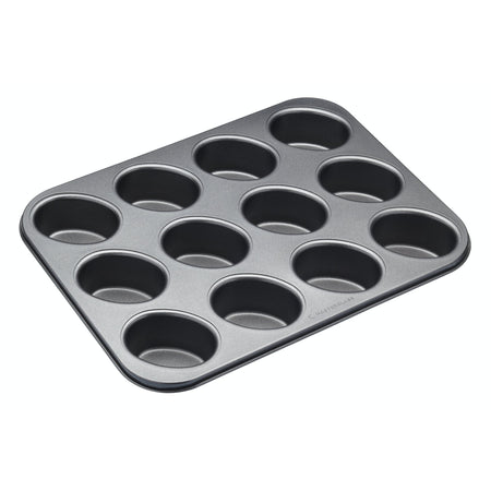 MasterClass Non-Stick 12 Hole Shallow Pan