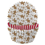 Gingerbread Cupcake Cases Pk 75