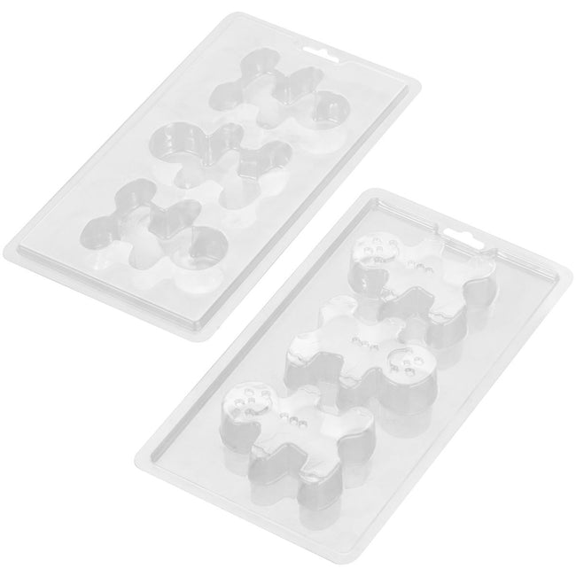 WILTON 3D CANDY MOLD HOT CHOCOLATE GINGERBREAD