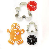 Gingerbread Man Cookie Cutter Set 2 PME