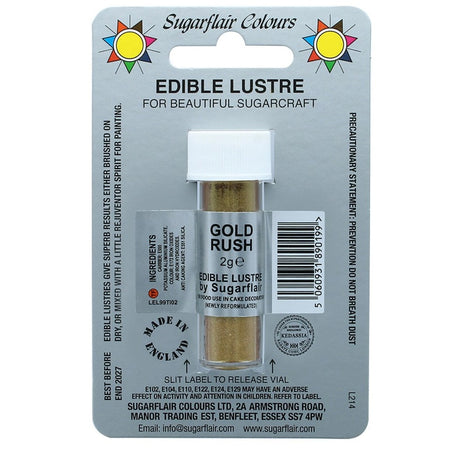 Glacier Blue Edible Lustre Dust 4g