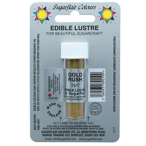 Edible Lustre Gold Rush (E171 Free)