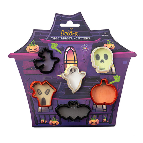Mini Halloween Cutters Pk 6