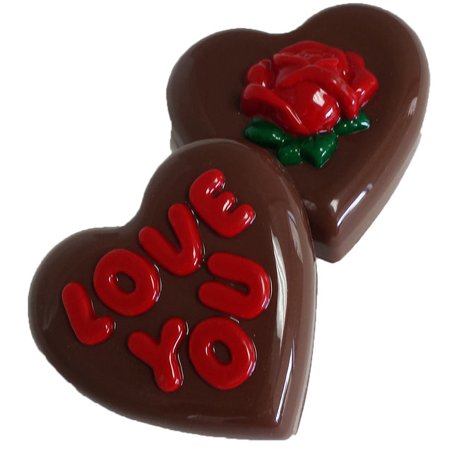 Heart Chocolate Mould 3¼" x 3" x ¾"