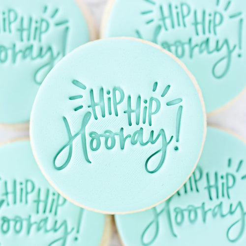 Hip Hip Hooray  Embosser SWEET STAMP