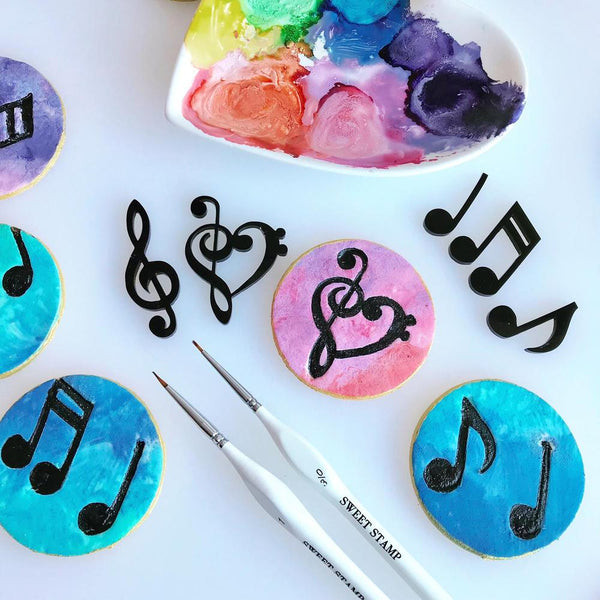 Music Notes  Elements  SWEET STAMP