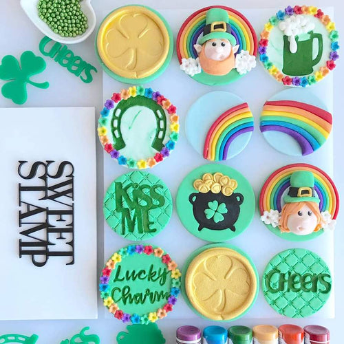 SWEET STAMP - Kiss me I'm Irish Elements