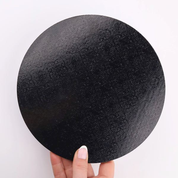 Luxury Black Cake Board - Double Sided - Black/White - (Asstd Sizes)