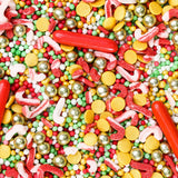 SUGAR SISTERS - Holly Jolly Candy Cane  Sprinkle Mix  80g