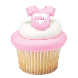 Its a Girl Cupcake Ring