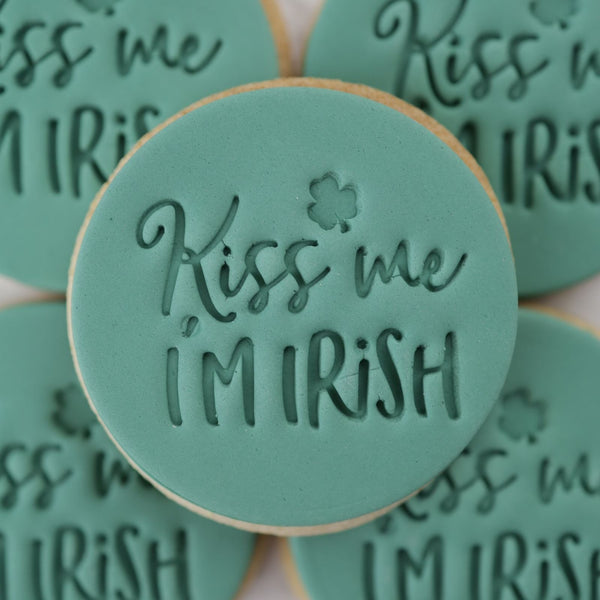 Kiss me Im Irish Embosser  SWEET STAMP