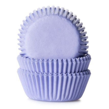 Mini Cupcake Cases 36 pk Silver Foil HOM