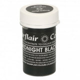 Midnight Black SugarFlair Gel paste 25g