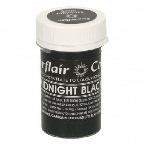 Midnight Black SugarFlair Gel paste 25g