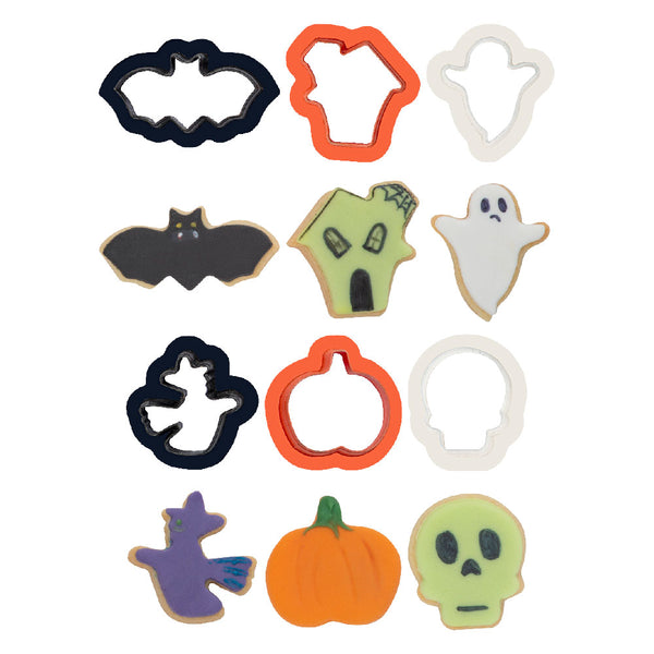 Mini Halloween Cutters Pk 6