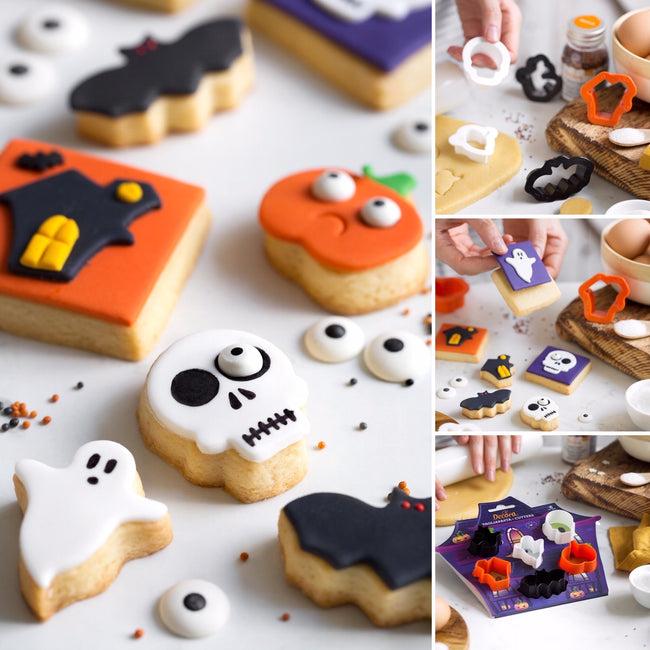 Mini Halloween Cutters Pk 6
