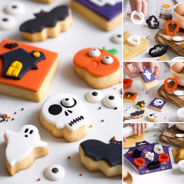 Mini Halloween Cutters Pk 6
