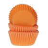 Mini Cupcake Cases 60pk Orange HOM