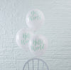 Mint Hello World Balloons Pk 10