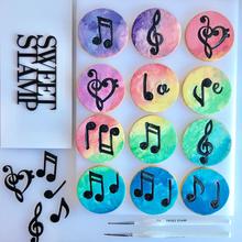 Music Notes  Elements  SWEET STAMP