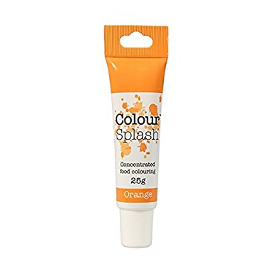 Orange Colour Splash Gel Paste 25g