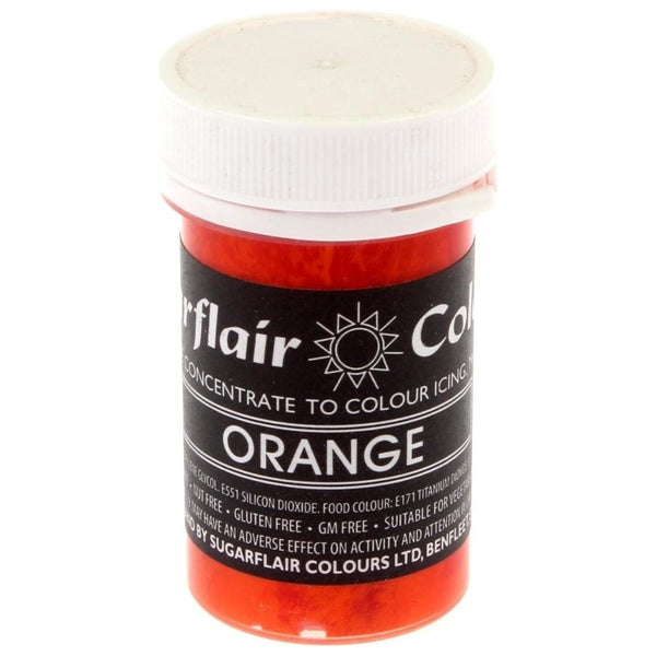 Orange  SugarFlair Gel paste