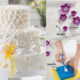 Petunia Flower Cutters Set 5