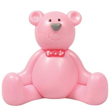 Acrylic Pink Teddy Bear