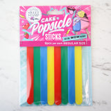 Popsicle Sticks Rainbow Pk 8