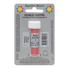 Edible Lustre Red Satin