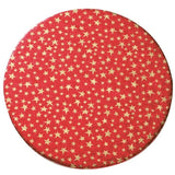 Red/Gold Star Double Thick Cards 10