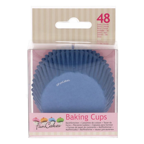 Royal Blue  Baking Cup Pk 48