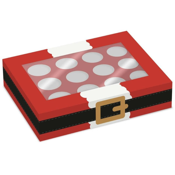 Cupcake Box Santa Belt  (12s)