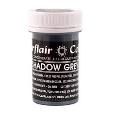 Shadow Grey SugarFlair Gel paste 25g