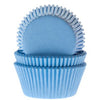 Mini Cupcake Cases 60pk Sky Blue HOM