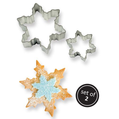 Snowflake Cookie Cutter Set 2 PME