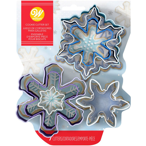 Snowflake Cookie Cutters Set 7