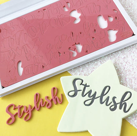 Frosting  SWEET STAMP Letters numbers & Symbols