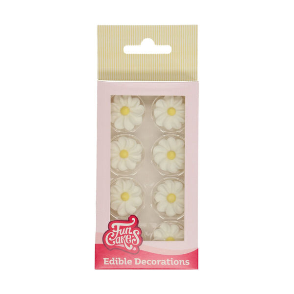 Daisy Sugar Decorations Pk16