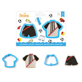 Tee Shirt and Shorts  Cookie Cutters