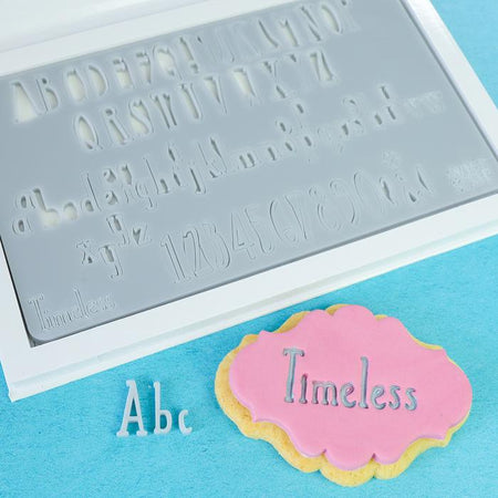 Elegant SWEET STAMP Upper & Lower Case