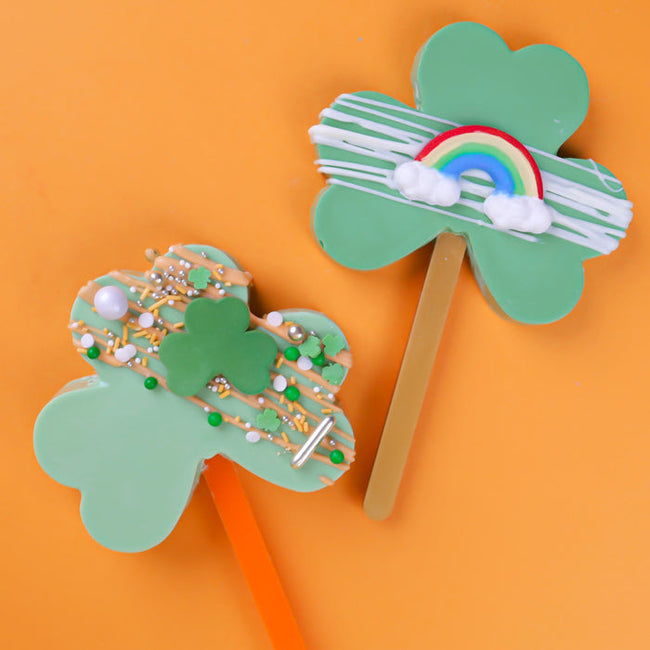 Shamrock Popsicle Treat Mould SWEET STAMP